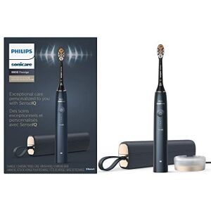 Philips Sonicare 9900 Prestige Rechargeable Electric Power Toothbrush with SenseIQ, Midnight, HX9990/12