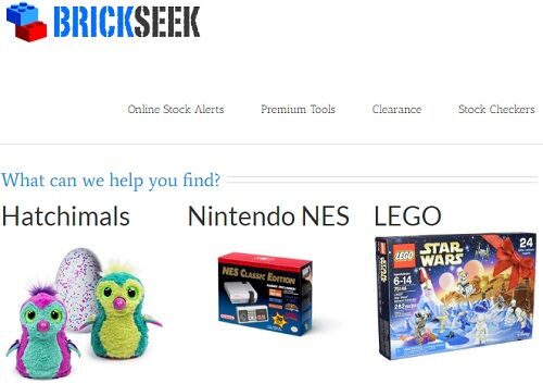 BrickSeek 用于查找商品库存