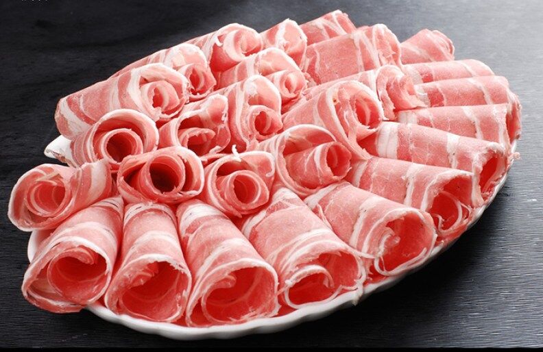 sliced beef 肥牛